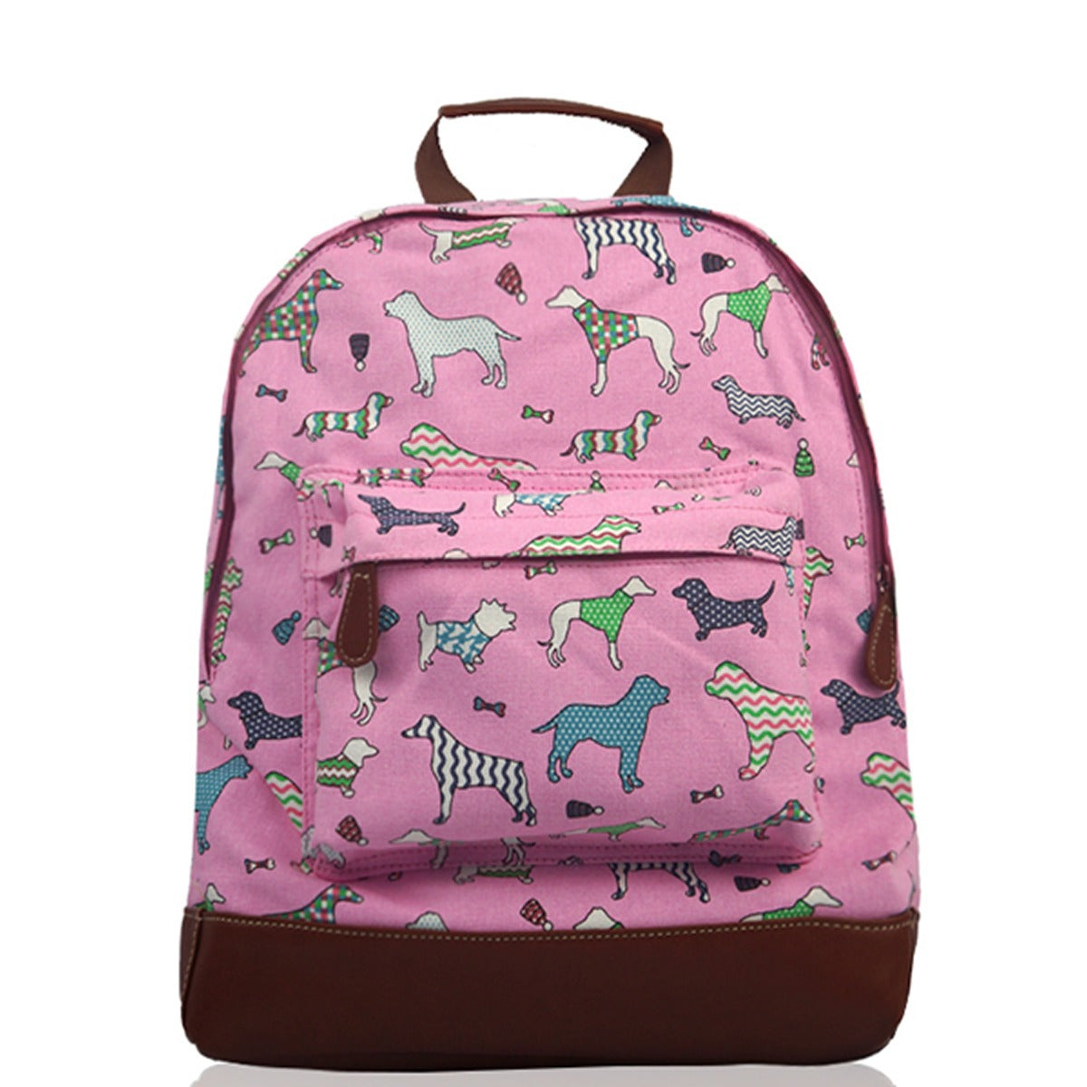 Canvas dog backpack for kids