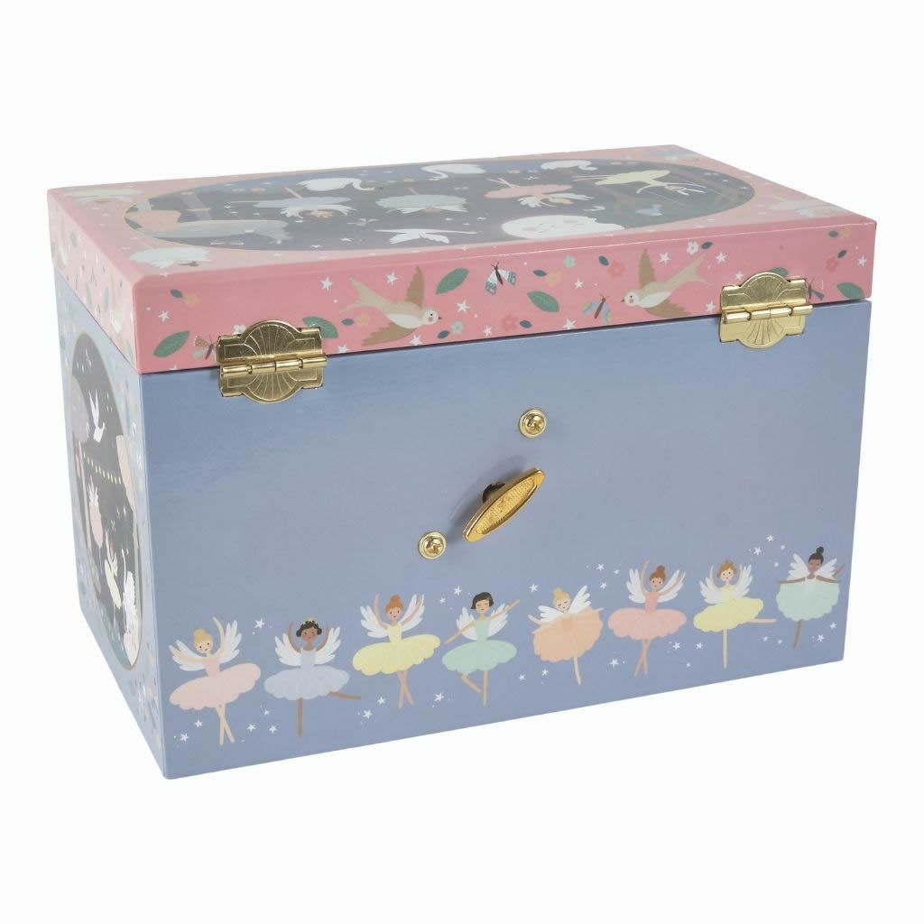 Open Enchanted Kingdom musical jewellery box