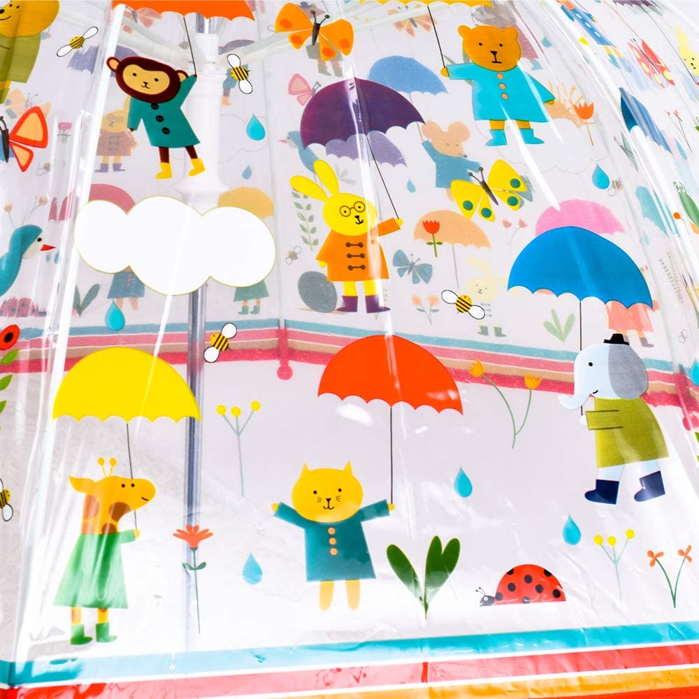 Under the Rain illustrated umbrella for children