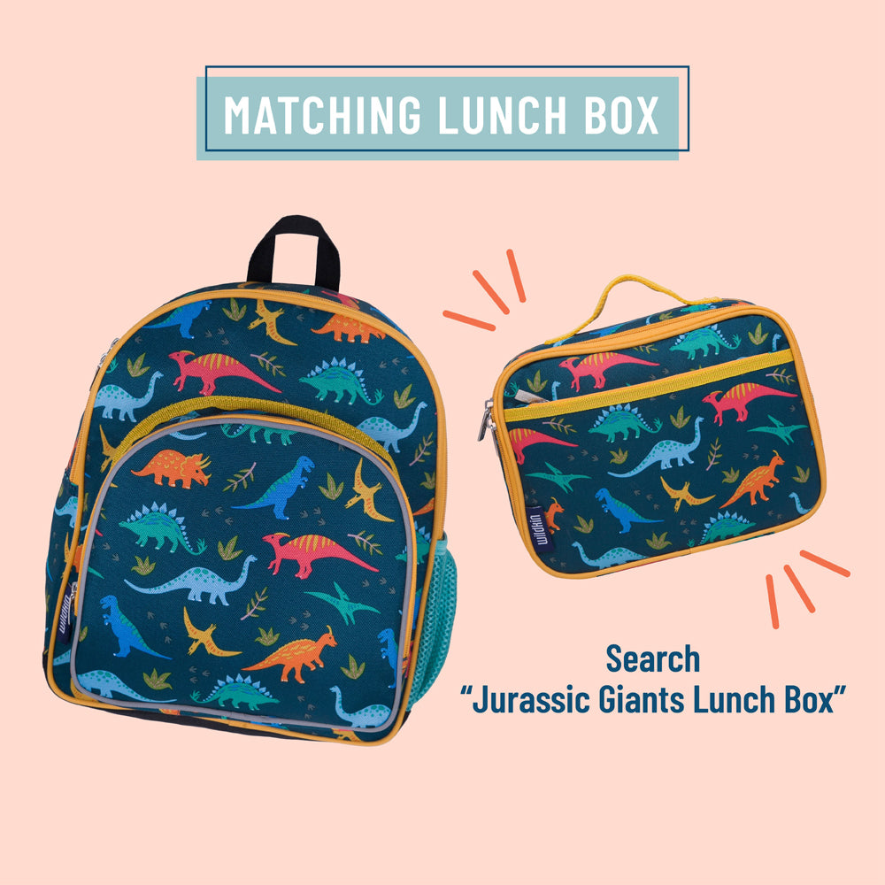 Jurassic dinosaur toddler backpack for children