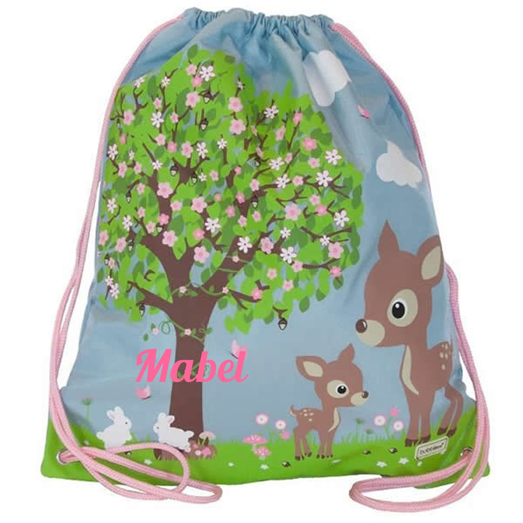 Woodland PE bag for children