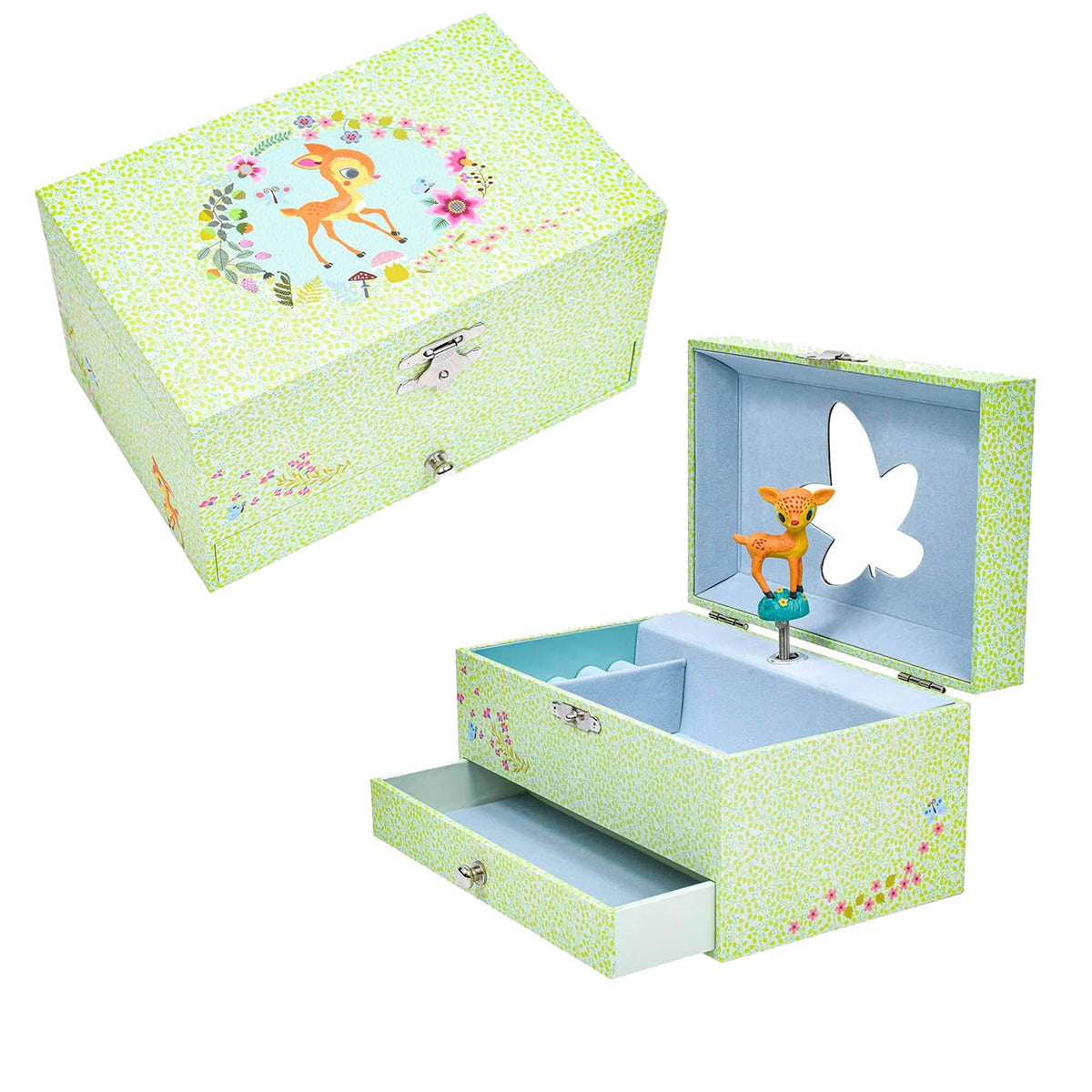 Children's Musical Jewellery Boxes - The Fawn's Song  - Personalisable