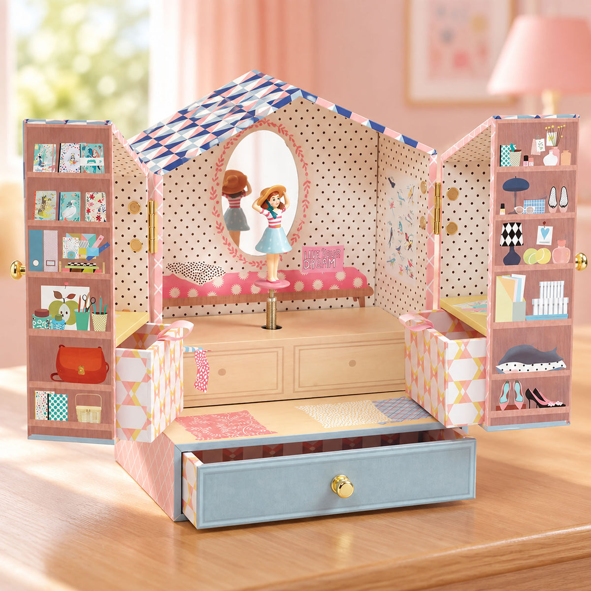 Personalised Girls Musical Jewellery Box - Tinou's Shop, product view 12