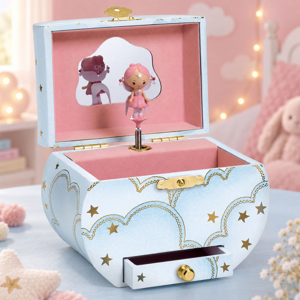 Personalised Girls Musical Jewellery Box - Elf's Melody