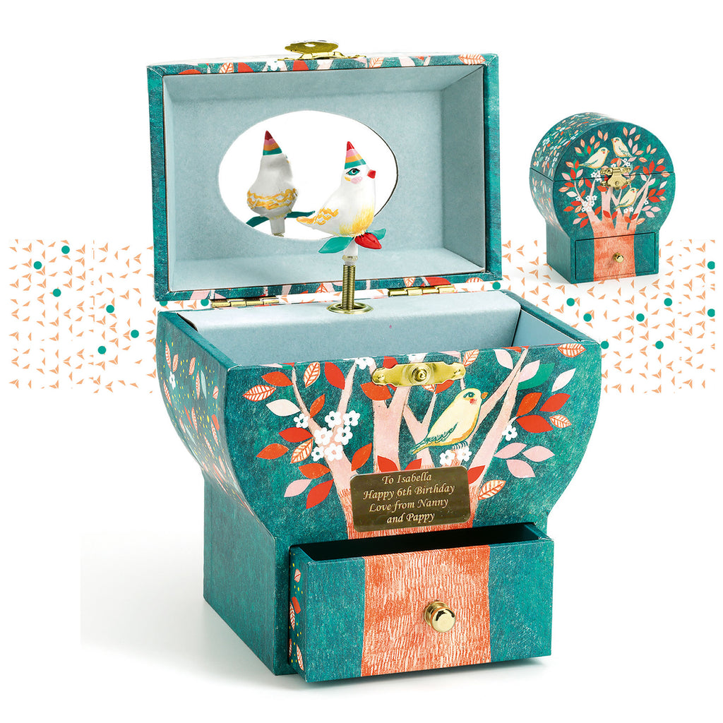 Personalised Musical Jewellery Box - The Poetic Tree