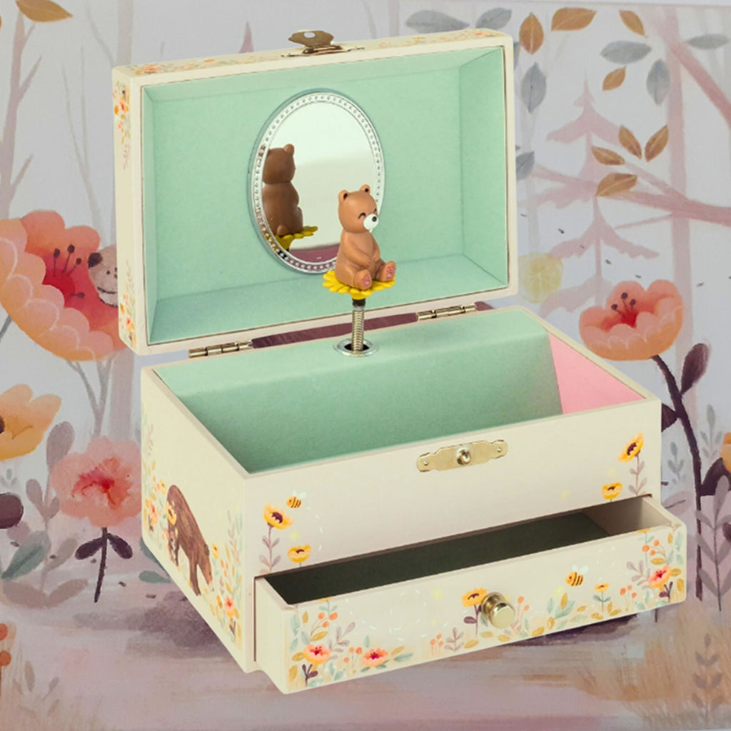 Personalised Musical Jewellery Box - Bear
