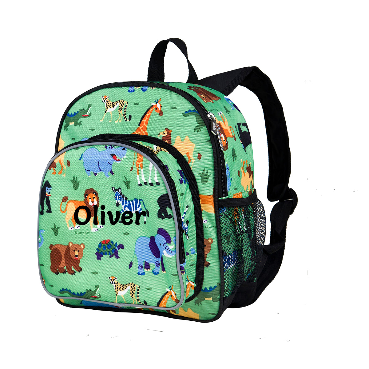 Personalised Jungle Toddler Backpack with Lunch Bag