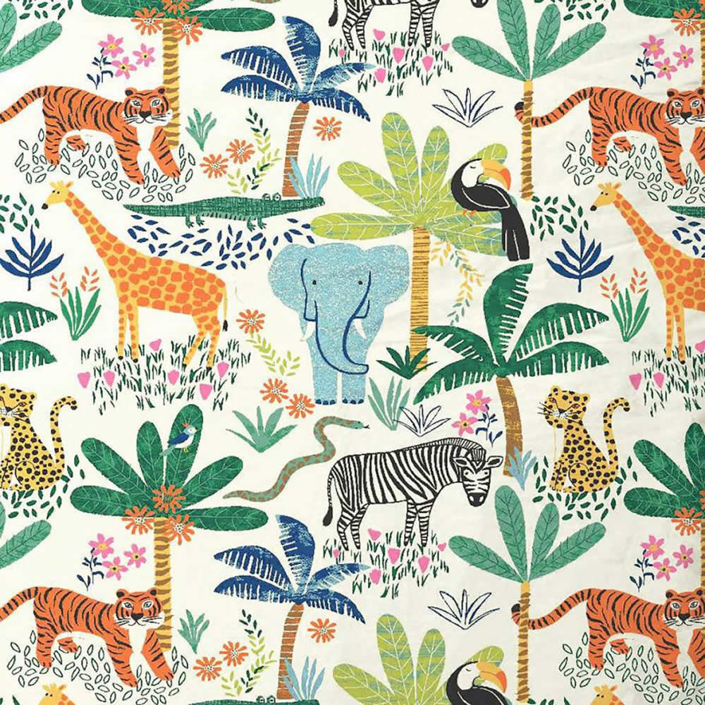 African jungle duvet cover for children