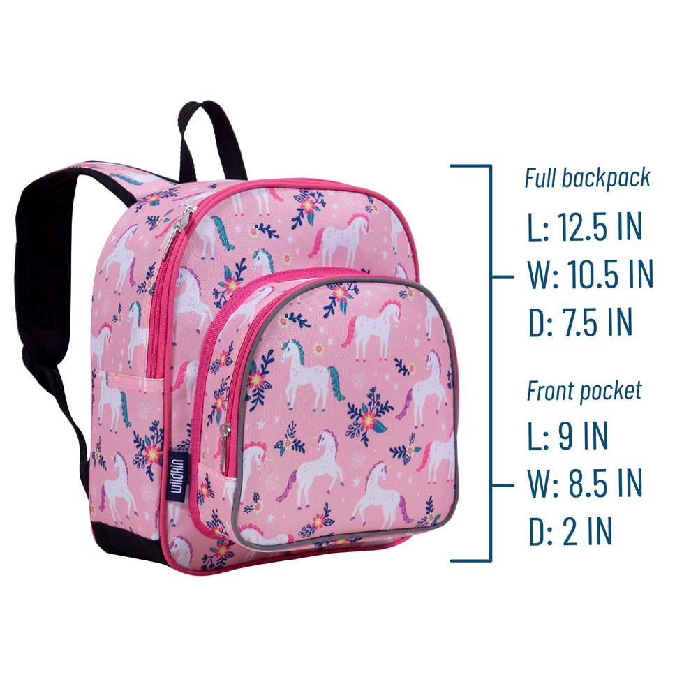 Magical unicorn toddler backpack for children