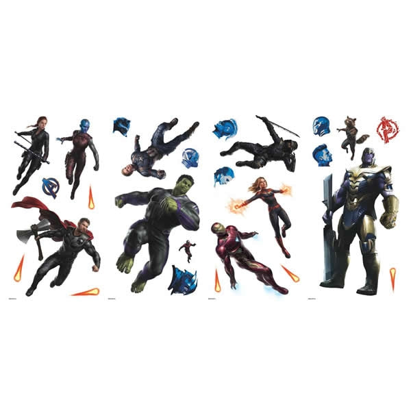 Avengers wall decals for children