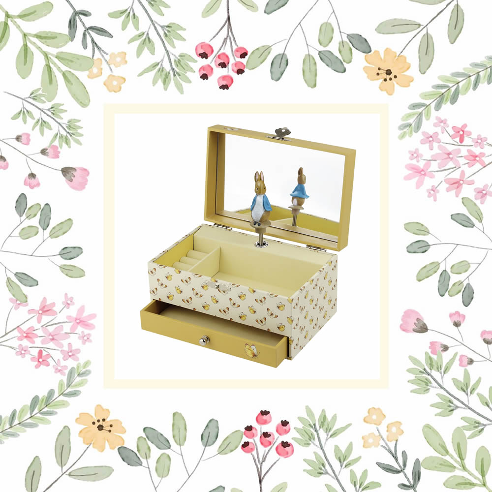 Peter Rabbit baby gift music box