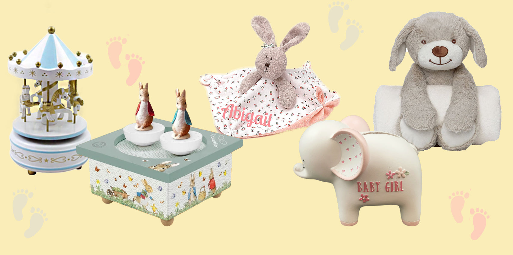Personalised baby gifts from Becky & Lolo
