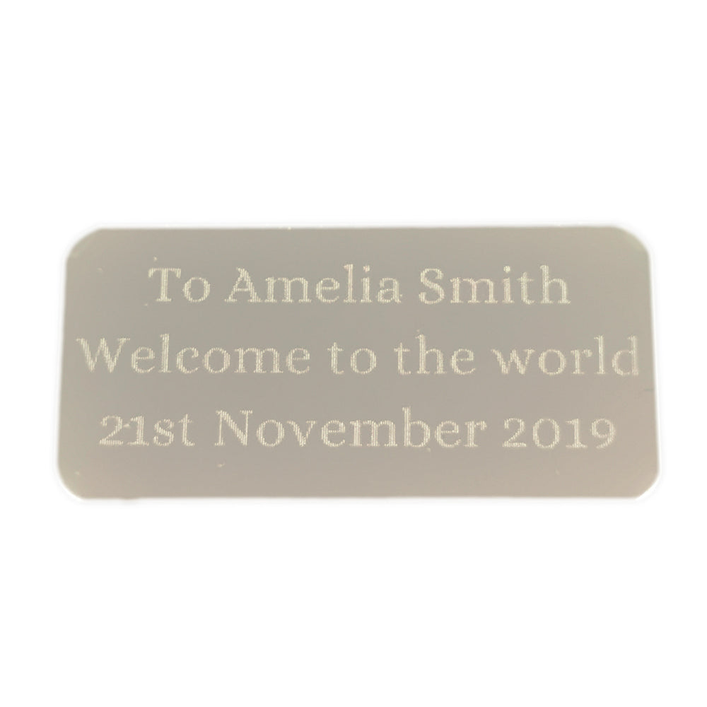 Personalised baby gift set