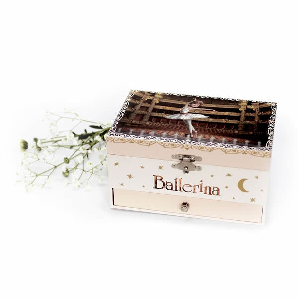 Ballerina musical jewellery boxes for children