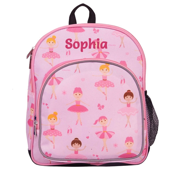 Personalised ballerina toddler backpack