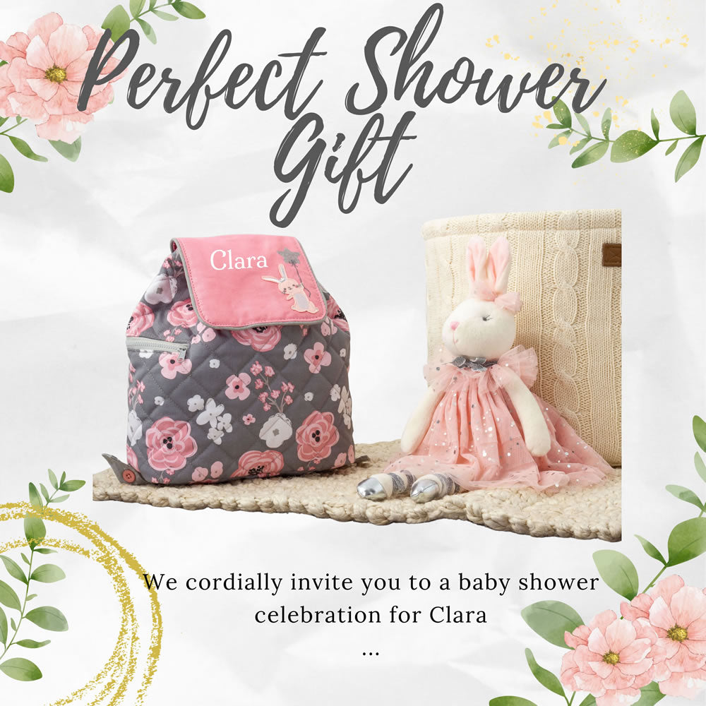 Ballerina toy with personalised bag