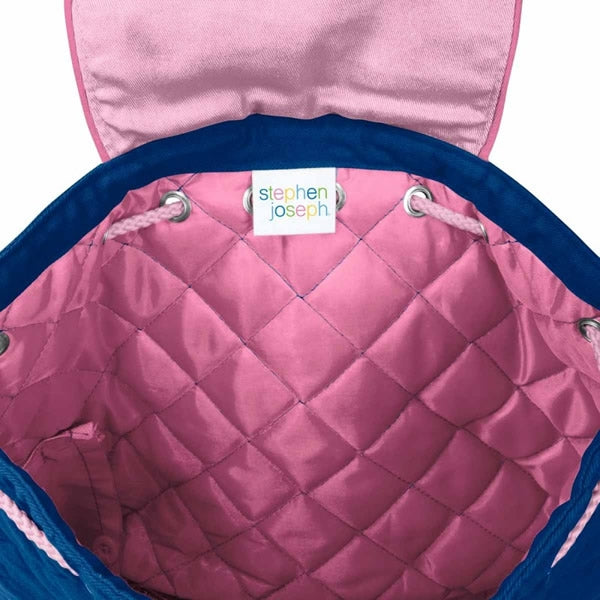 Personalised ballet bunny backpack for kids