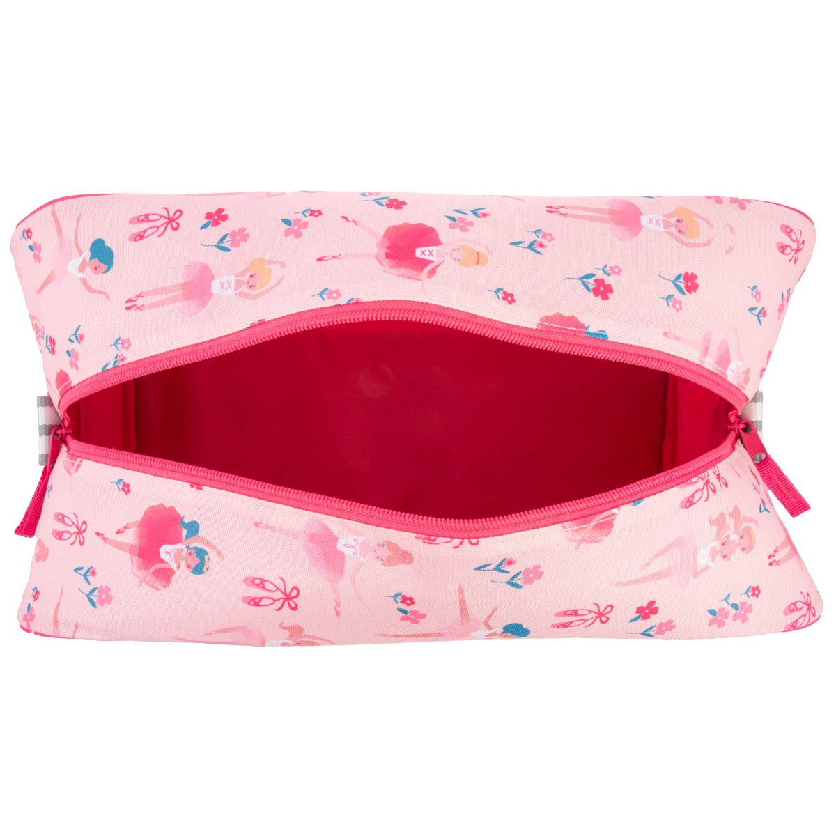 Open ballet duffle bag for children