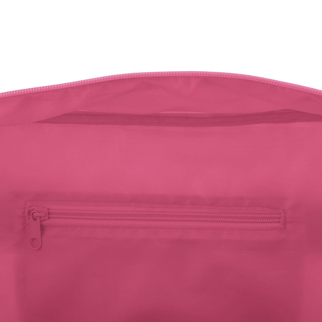 Inside pocket of a ballet duffle bag