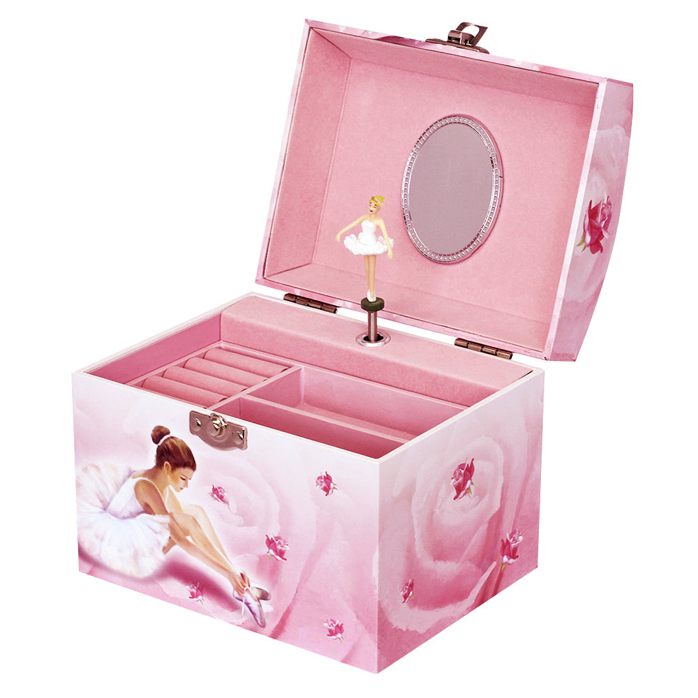 Personalised Girls Musical Jewellery Chest - Ballerina Girl