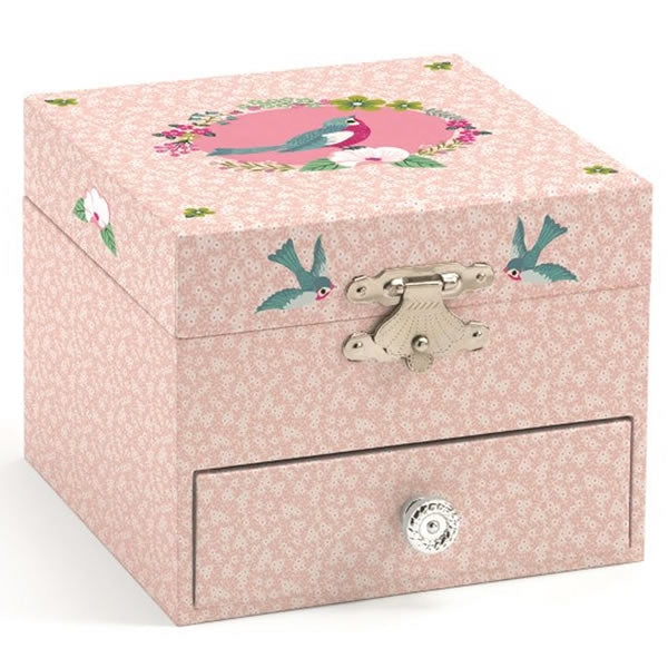 Bird jewellery box for children