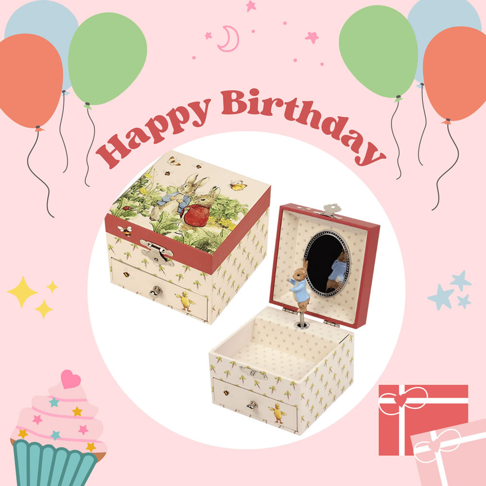 Birthday girl Peter Rabbit gift plaque
