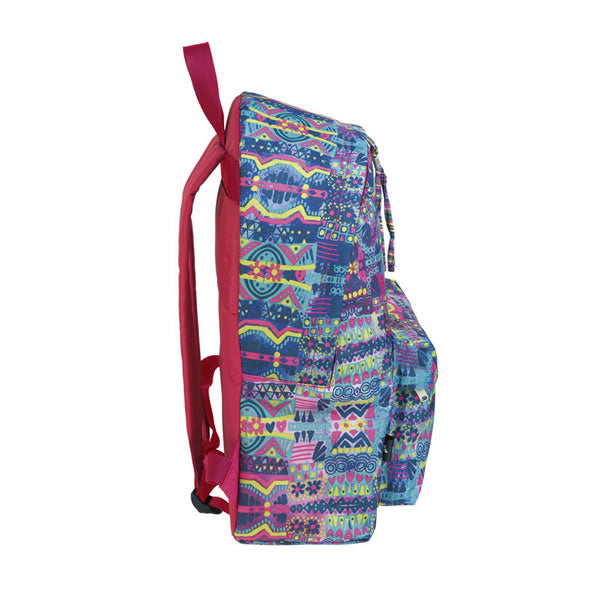 Blue Aztec backpack for children
