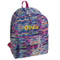 Blue Aztec backpack for girls
