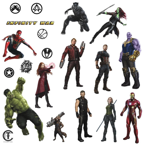 Avengers wall stickers for boys