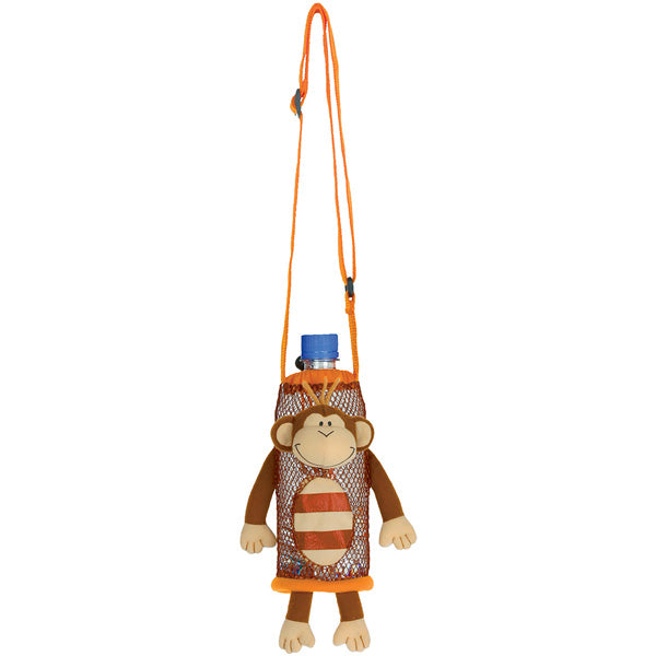 Monkey water bottle holder for children