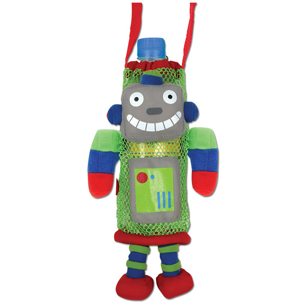 Robot bottle buddy for boys