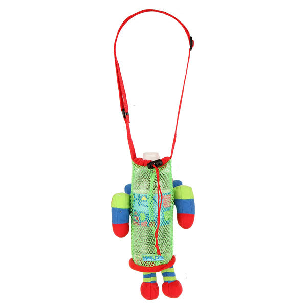 Robot water bottle holder for children