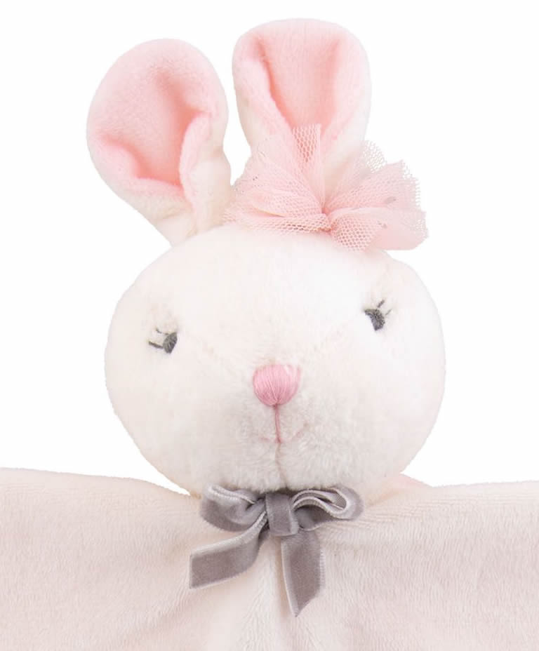 Rabbit comforter for babies
