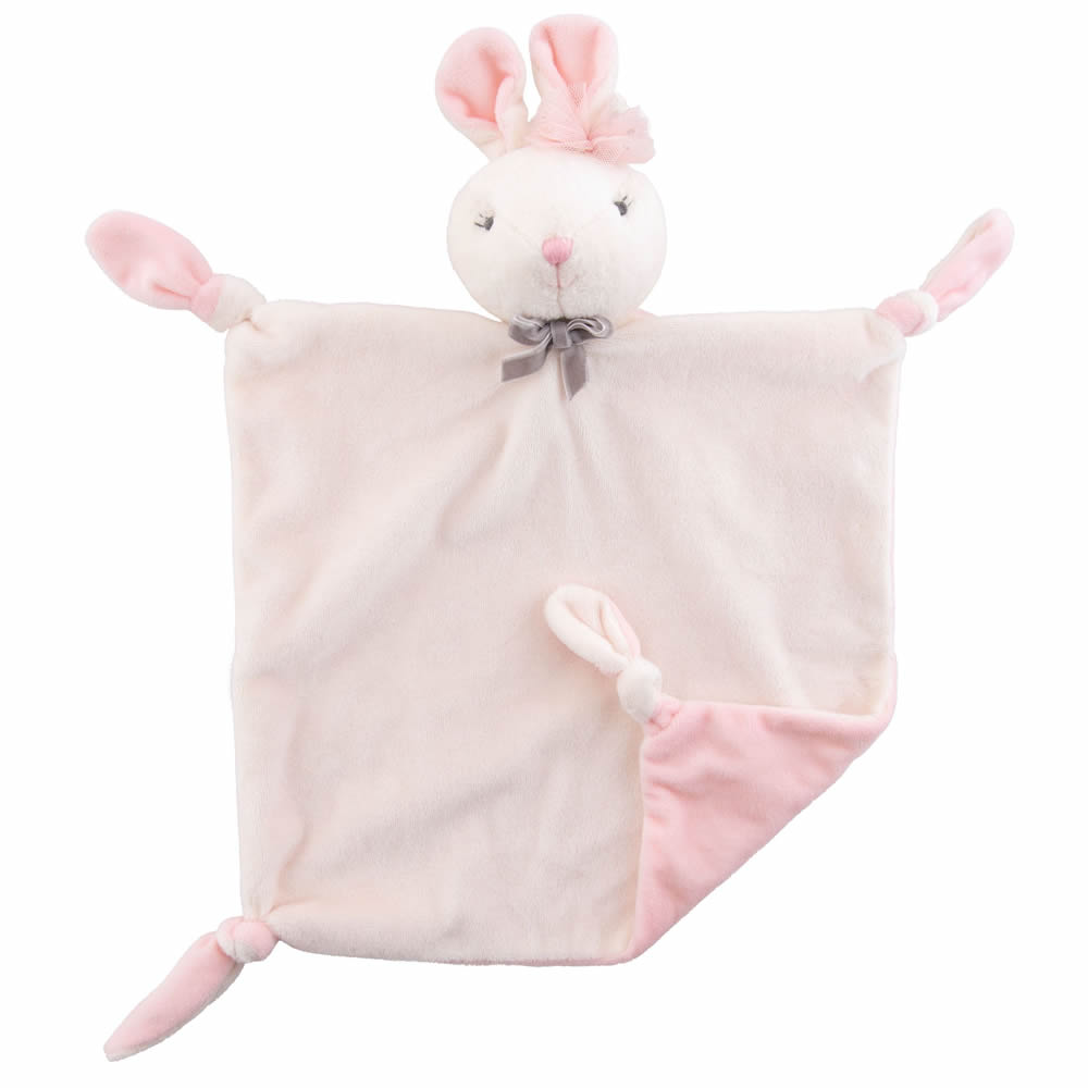 Bunny baby comforter
