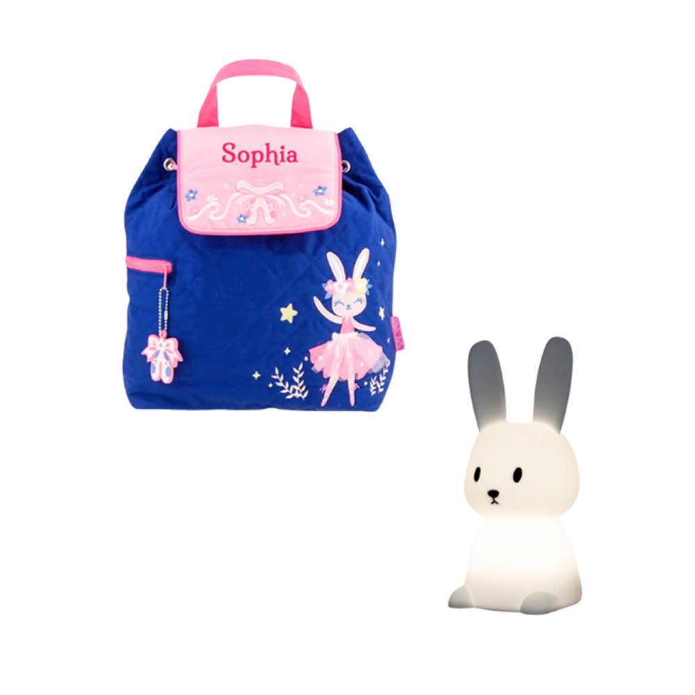 Personalised bunny gift set for children
