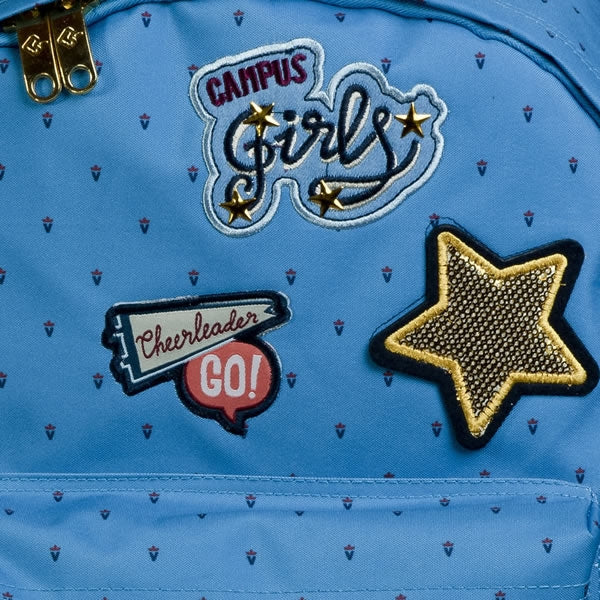 Campus school backpack detail