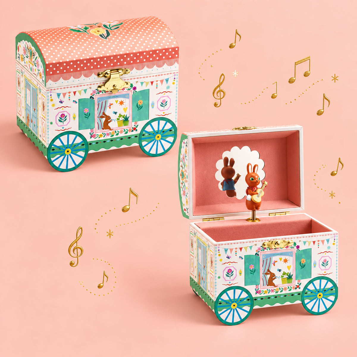 Enchanted Caravan Children's Musical Boxes - Personalisable