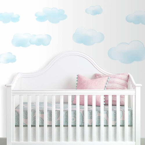 Cloudy wall sticker for children