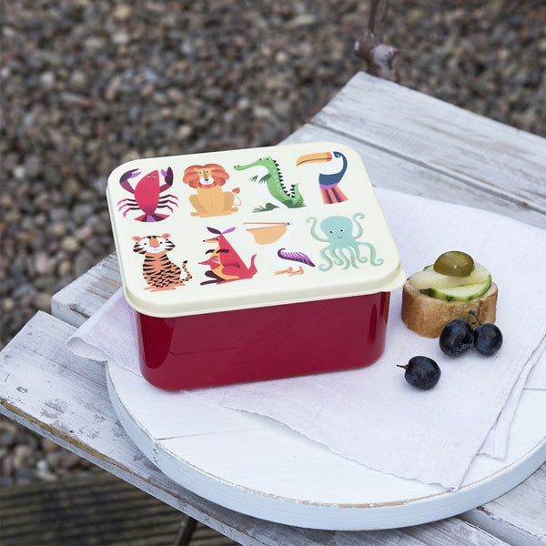 Colourful creature lunch box for kids