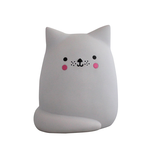 LED happy cat night light for children