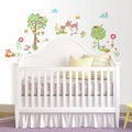 Woodland nursery wall stickers for children