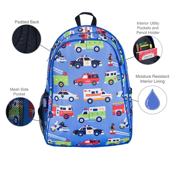 Cars school backpack for children