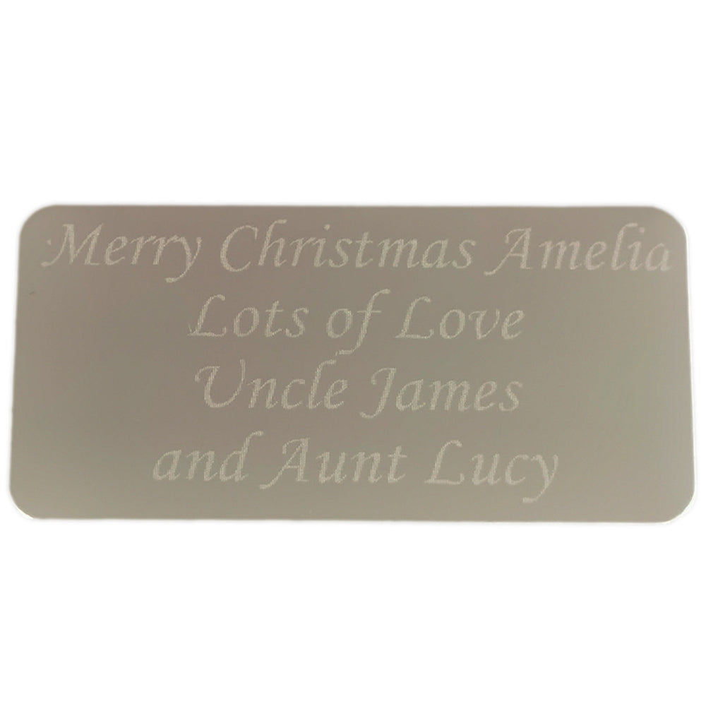 Christmas plaque for a children’s tea set