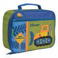Personalised construction lunch box for children