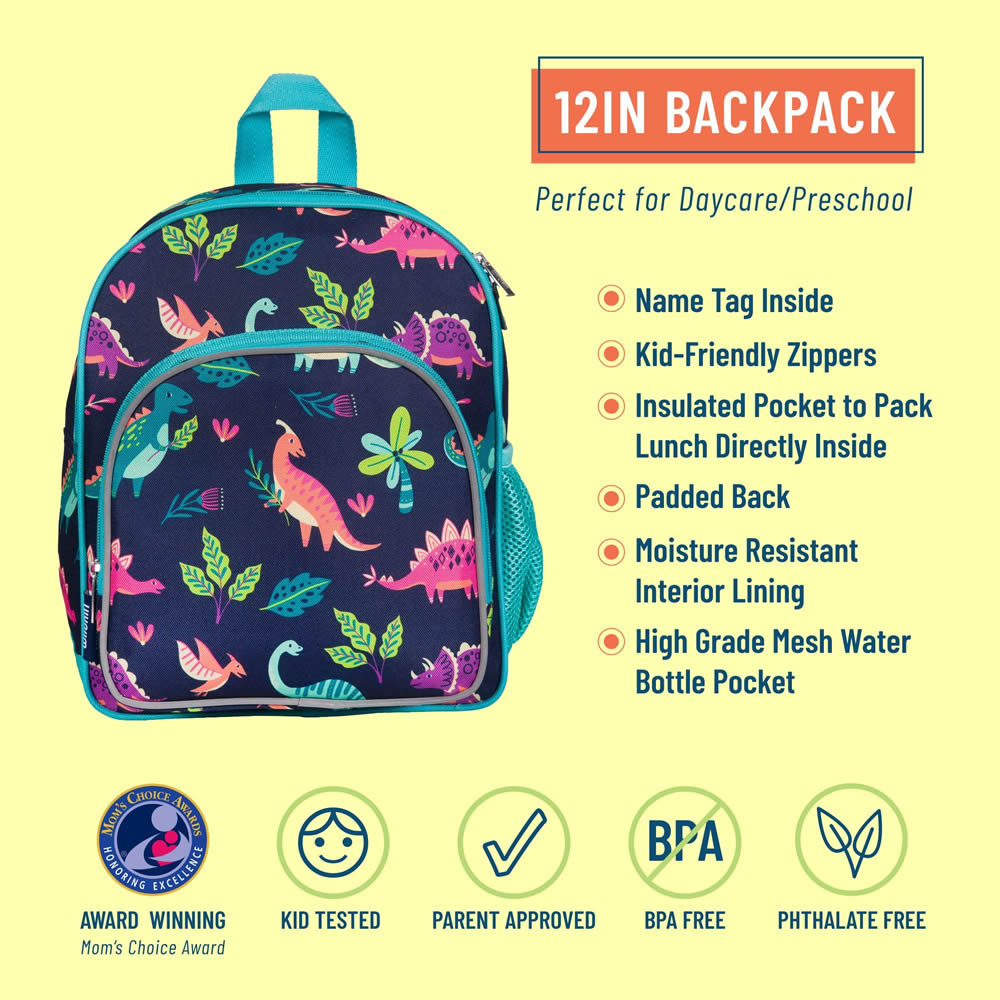 Dinosaur toddler bag
