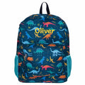 Personalised dinosaur backpack for children