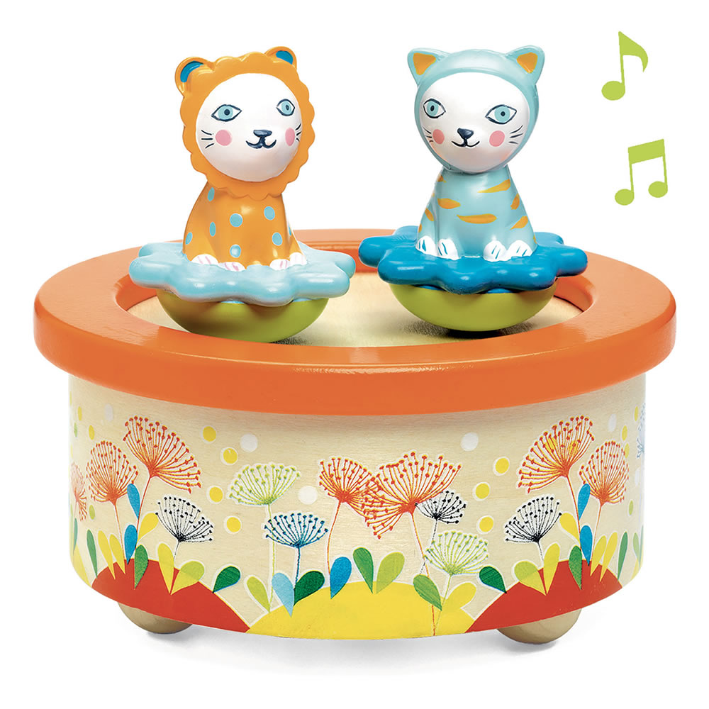 Open Twin Melody children’s jewellery box