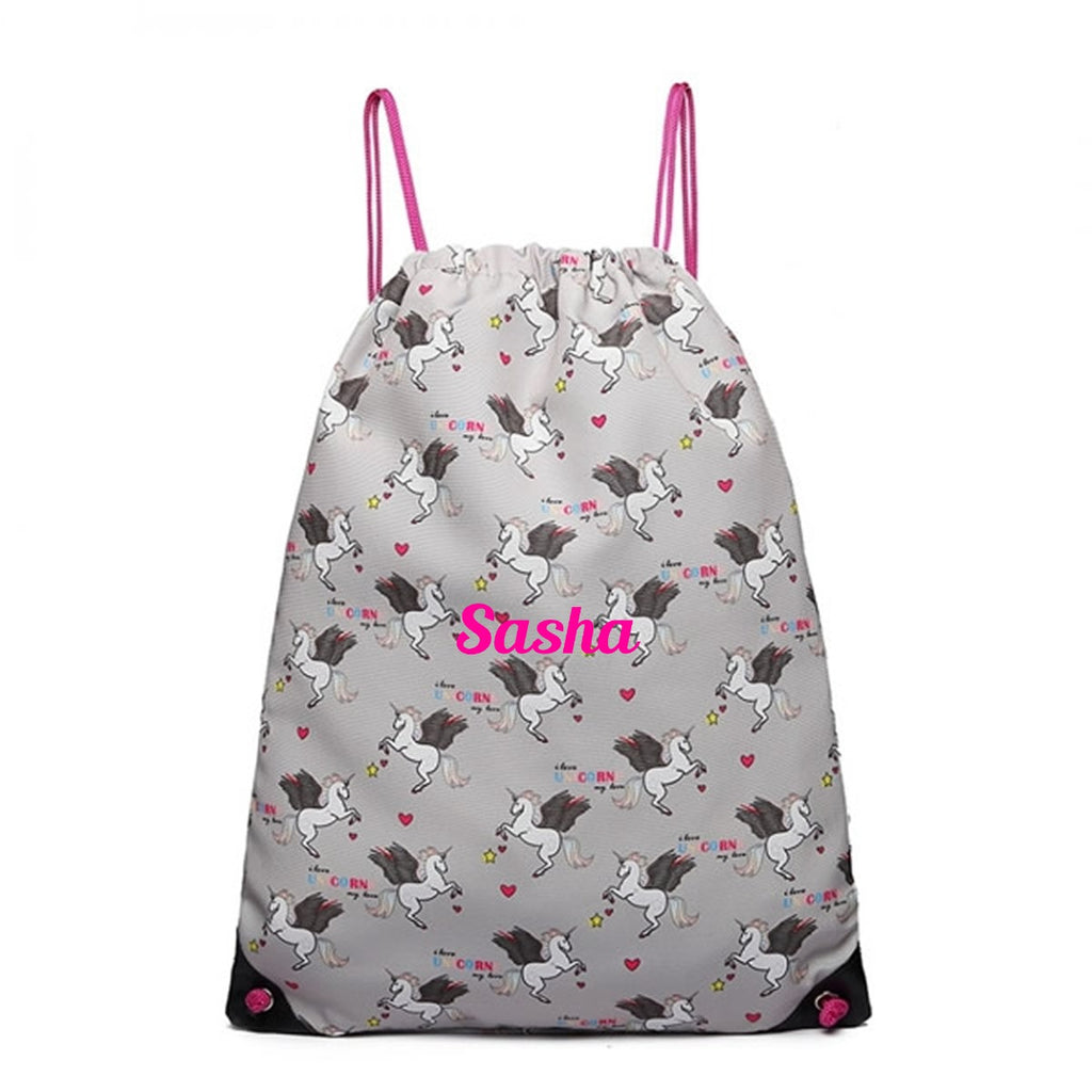 Unicorn PE bag for children