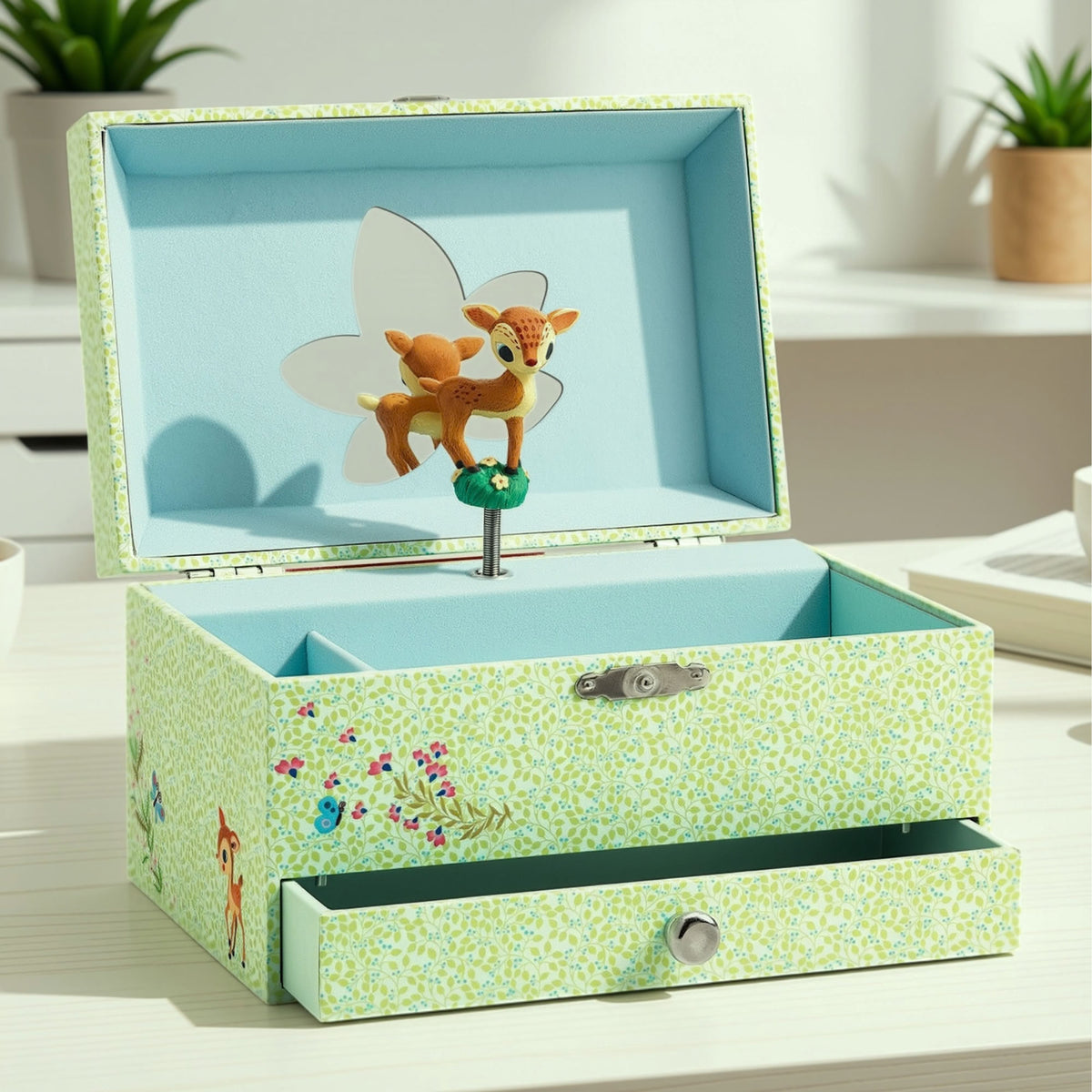 Children's Musical Jewellery Boxes - The Fawn's Song  - Personalisable