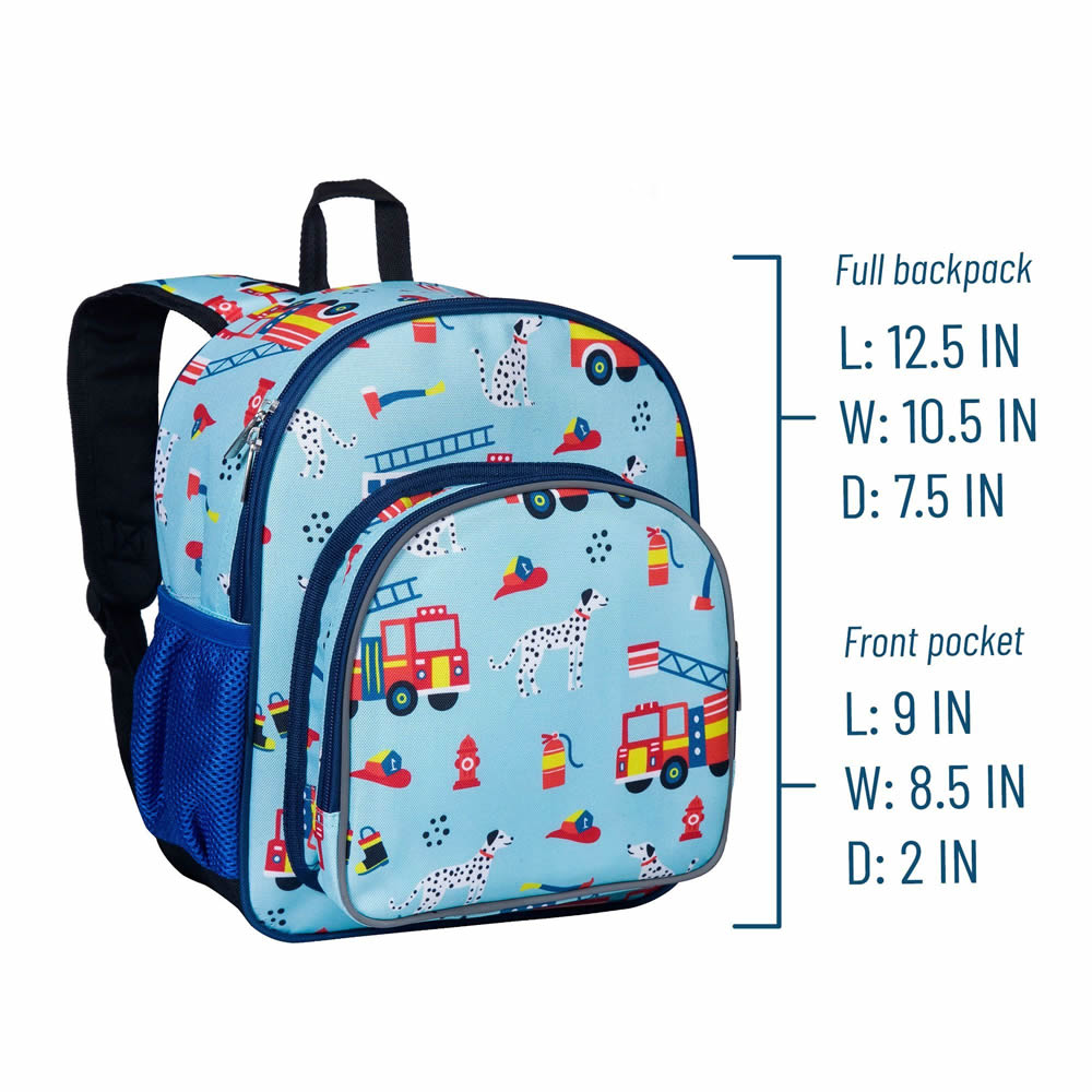 Children’s fire engine backpack